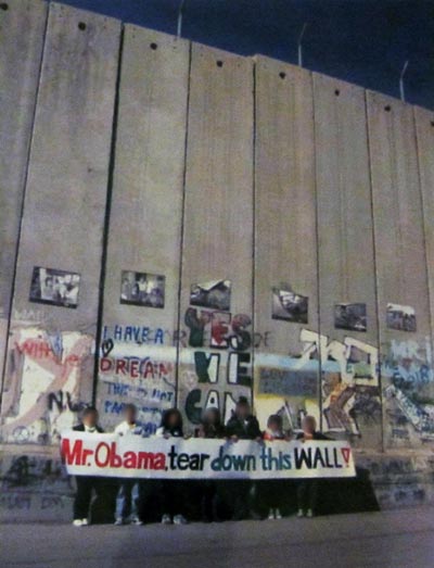 Allow peace to be made-Tear down this wall